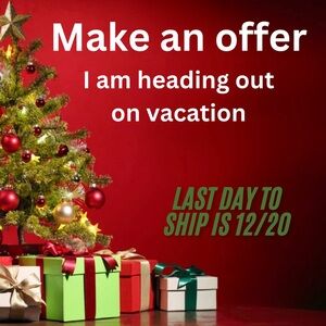 Make a reasonable offer!